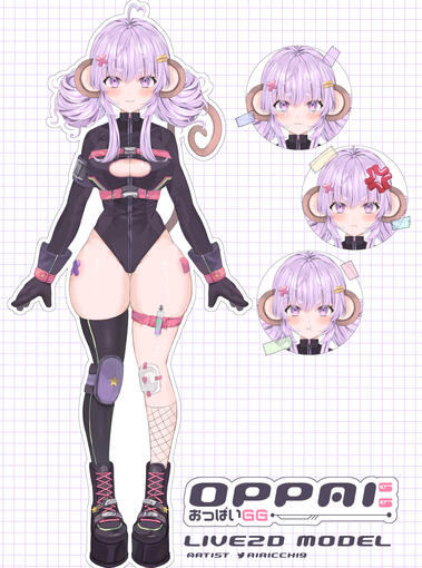 Official Live 2D Art by Riricchio